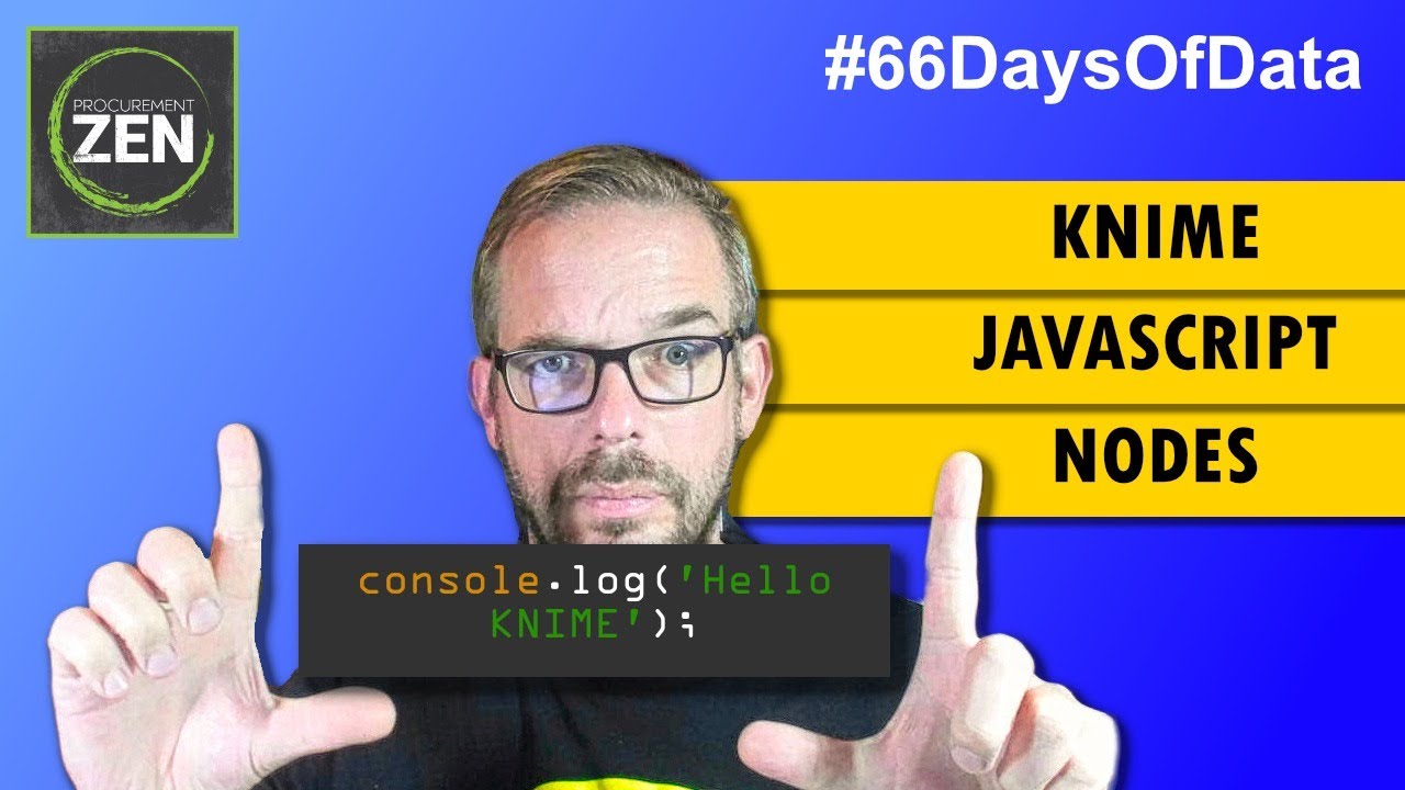 Knime javascript nodes days 50 51 66 days of data youtube