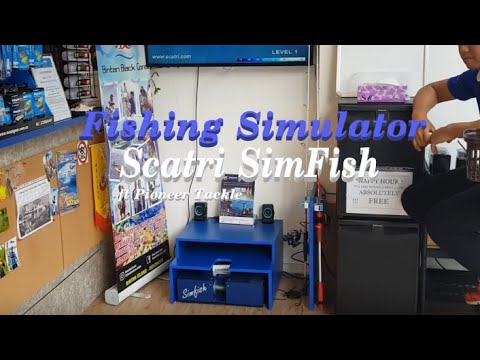 Fishing Simulator! Using real rod and reel! 