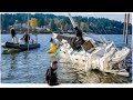 Sailboat Saved from Sinking in River at Boat Ramp!