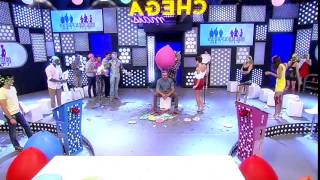 Handsome Model Getting Slimed