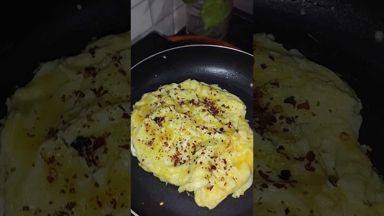 Scramble egg uncut#scrambled#eggrecipe#egg#trendingshorts