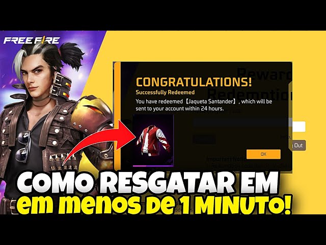 COMO COLOCAR CODIGUIN NO FREEFIRE COMO RESGATAR CODIGO FREEFIRE COMO  RESGATAR CODIGUIN NO FREEFIRE 