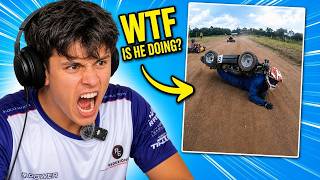 Go Kart World Champion Roasts Subscribers' Karting Clips