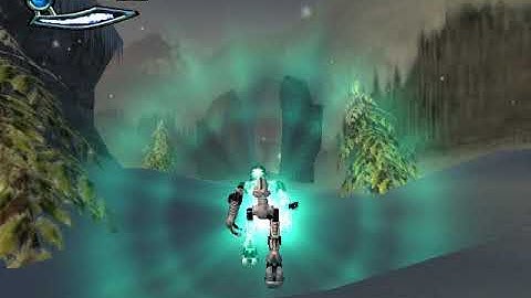 Bionicle: The Game Kopaka shield dismount mod (PS2)