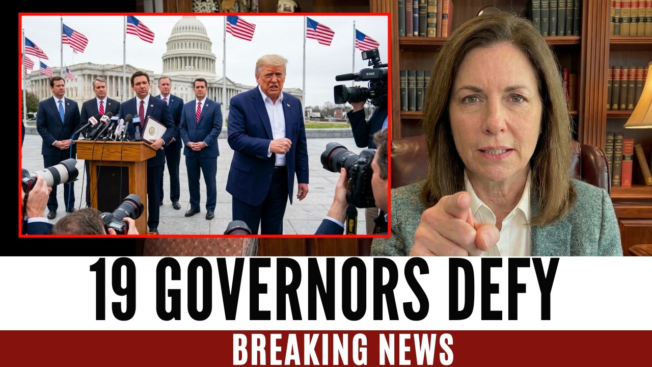 1 MIN AGO: 19 Republican Governors Refuse Trump's Order — The Revolt Washington Never Saw Coming
