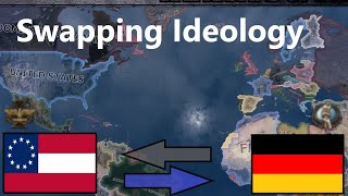 What If The USA And Germany Swapped Ideologies !? Hoi4 Timelapse