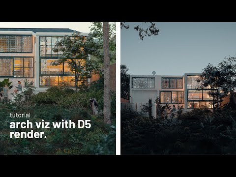 How I created stunning renders with D5 render and Sketchup (in less than 5 minutes)