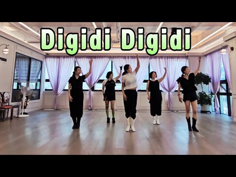  DIGIDI DIGIDI / Line Dance / Choreo : Julaeha Pangngulu (INA) - May 2026 / 미요/빛나/실버/진찐/