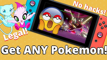 Get ANY Pokemon in Sword/Shield!! LEGIT, NO HACKS, LEGAL!!