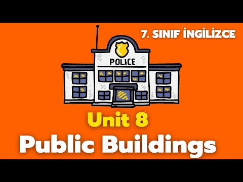 7. Sınıf İngilizce 8. Ünite Public Buildings | Kelimeleri, Mini Quiz ve Konu Özeti + PDF