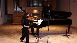 Debussy Violin Sonata L 140, Meri Khojayan and Robert Poortinga