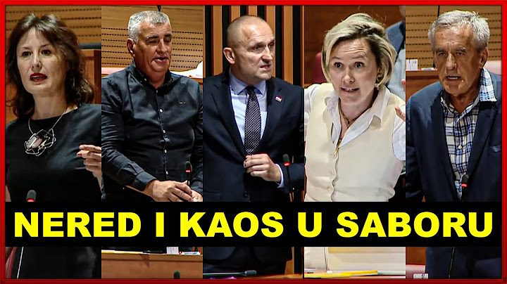 LJEVIČARI NA APARATIMA: Kaos i nered u Saboru zbog vojnog roka, Thompsona i "Za dom spremni"