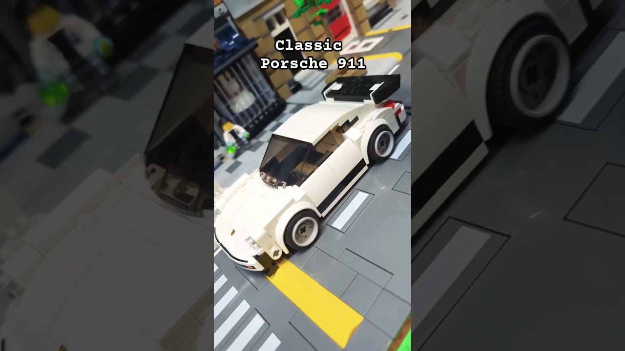 I Converted The LEGO Speed Champions Porsche 911 From 6 Stud To 8 Format For A Better Look 
