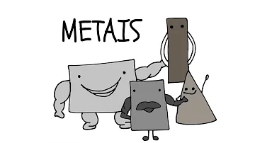 Como se formam os metais?