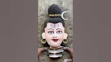 Mahadev murti making/bholenath murti making/mahadev idol making #trending