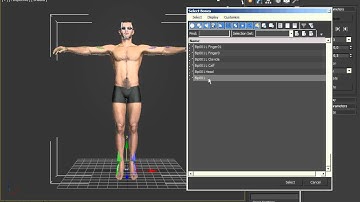 Part 3. Add Skin to character in 3DS Max