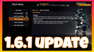 The Division 1.6.1 Update | Custom Loadouts (PS4 PRO)