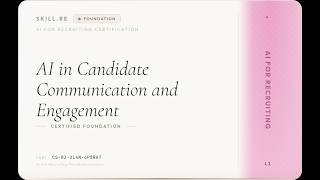 AI for Recruiting: AI in Candidate Communication and Engagement