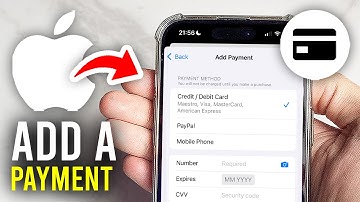 How To Add Payment Method In Apple ID - Full Guide