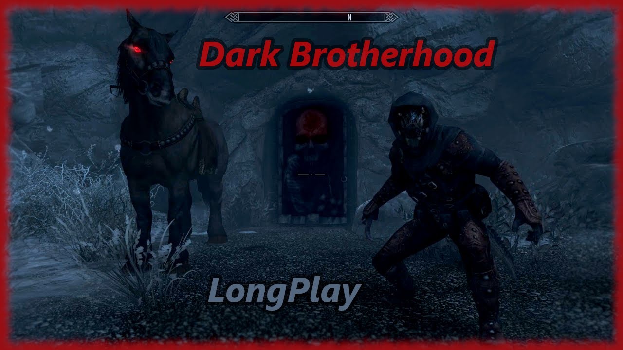 Skyrim Dark Brotherhood - Longplay Full Questline Walkthrough (No Commentary)