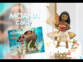 ::sugarcraft::Disney moana cake tutorial모아나케이크 만들기