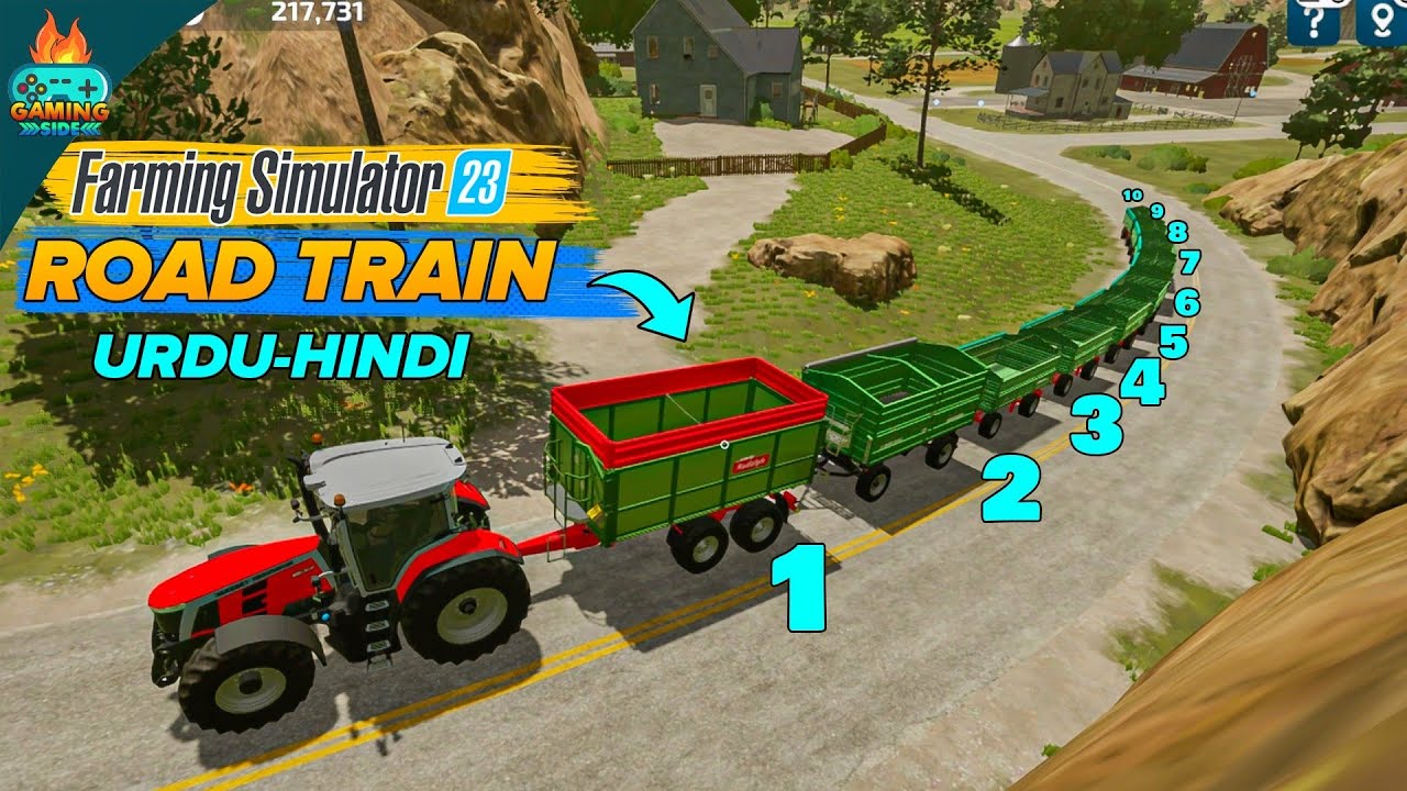 How to Make your Own Train in Farming Simulator 23 😆 - YouTube