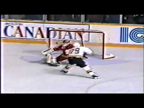 gino odjick penalty shot Vs vernon w byers scrap