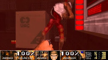 [Doom 2] Scythe2 MAP 14 "The Haunted Mines" Funny Demo