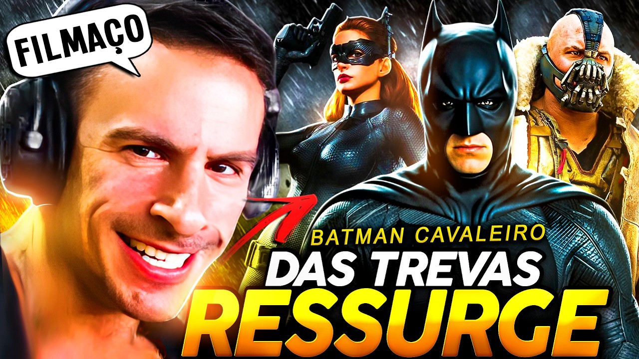 SUPER XANDÃO ASSISTINDO BATMAN: O CAVALEIRO DAS TREVAS RESSURGE
