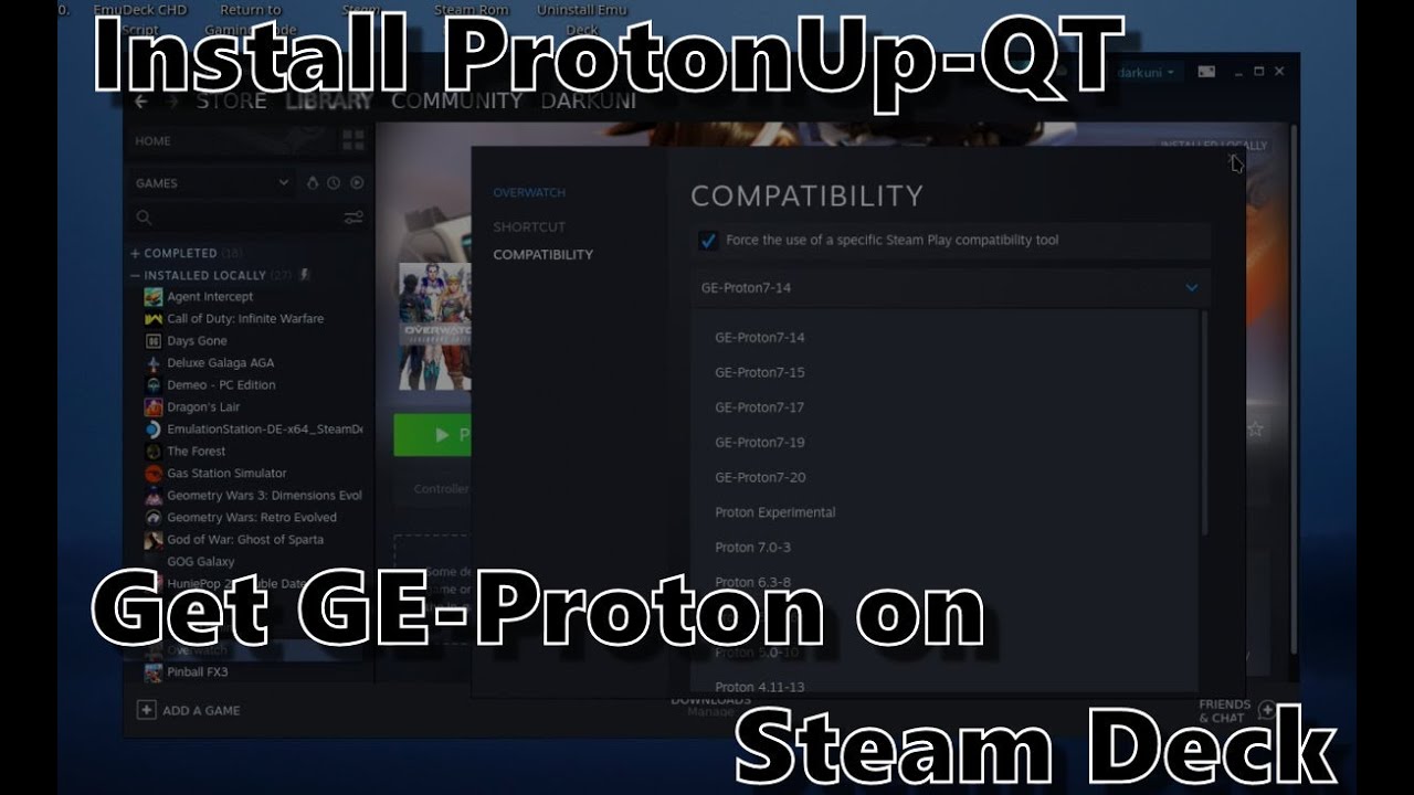 How to Install Proton for Steam on Linux