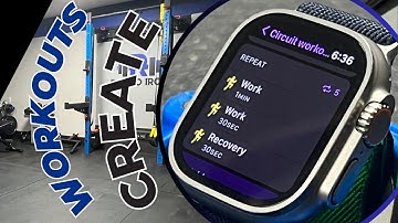 Apple Watch ULTRA - HOW TO CREATE WORKOUTS (Workout App)!!! #applewatch #applewatchultra #workout