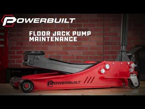 How To Properly Bleed a Floor Jack - Garage Lift Equipment - YouTube