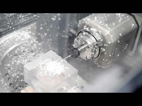 Create A Vase - Using Self-developed 5-axis CNC Machine | UNIONX