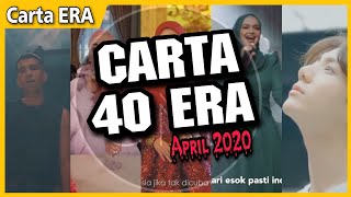 TOP Carta 40 Era | April 2020 | Lagu Melayu Terkini