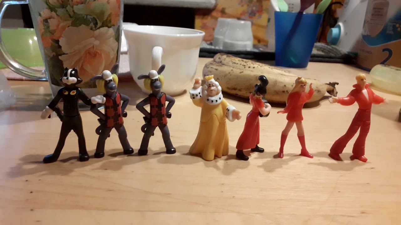 Бременские музыканты киндер сюрприз картинки