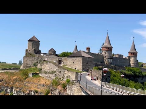 Video of historical places in Ukraine. Part 1: Kamianets-Podilskyi 2023 / Where to go this summer?