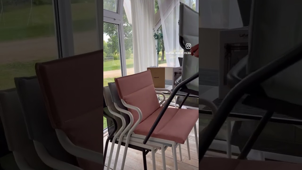 Lafuma Mobilier krzesła i stół ANCONE/ANYTIME