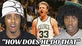 Showing My LeBron Fan Friend Larry Bird ULTIMATE Mixtape
