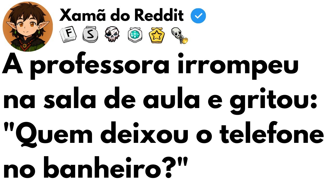 [HISTÓRIA COMPLETA] A professora irrompeu na sala de aula e gritou: 