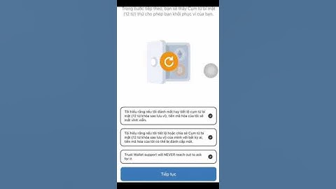 Hướng dẫn tạo ví trust	Informational