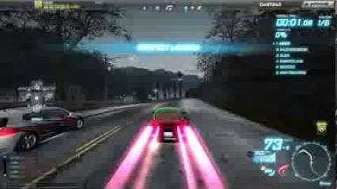 NFS World Mitsubishi Eclipse GS T CAMDEN and ROUTE 55
