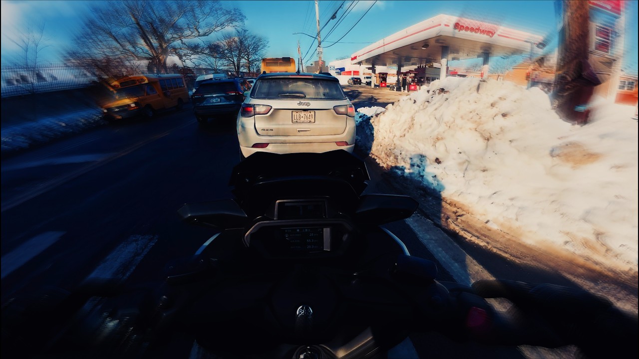 Ride after a NYC Blizzard