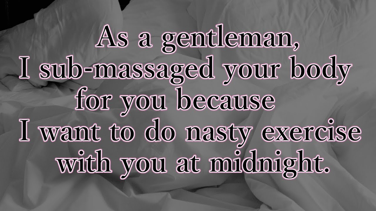 【M4F】Gentlemanly massage《ENG SUB》《ASMR Japanese boyfriend yandere practice training》