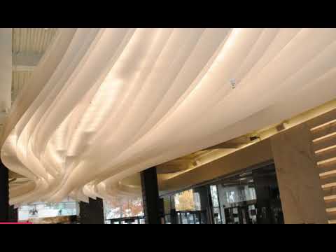 Video: Creative Light Installation: Glacier Ribbon Ceiling Feature de Lumicor