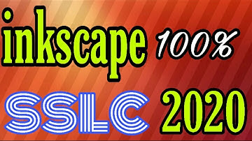 INKSCAPE//inkscape malayalam //SSLC ICT MODEL EXAMINATION IN 2020//#INKSCAPE//#SSLC//#sslc/#inkscape