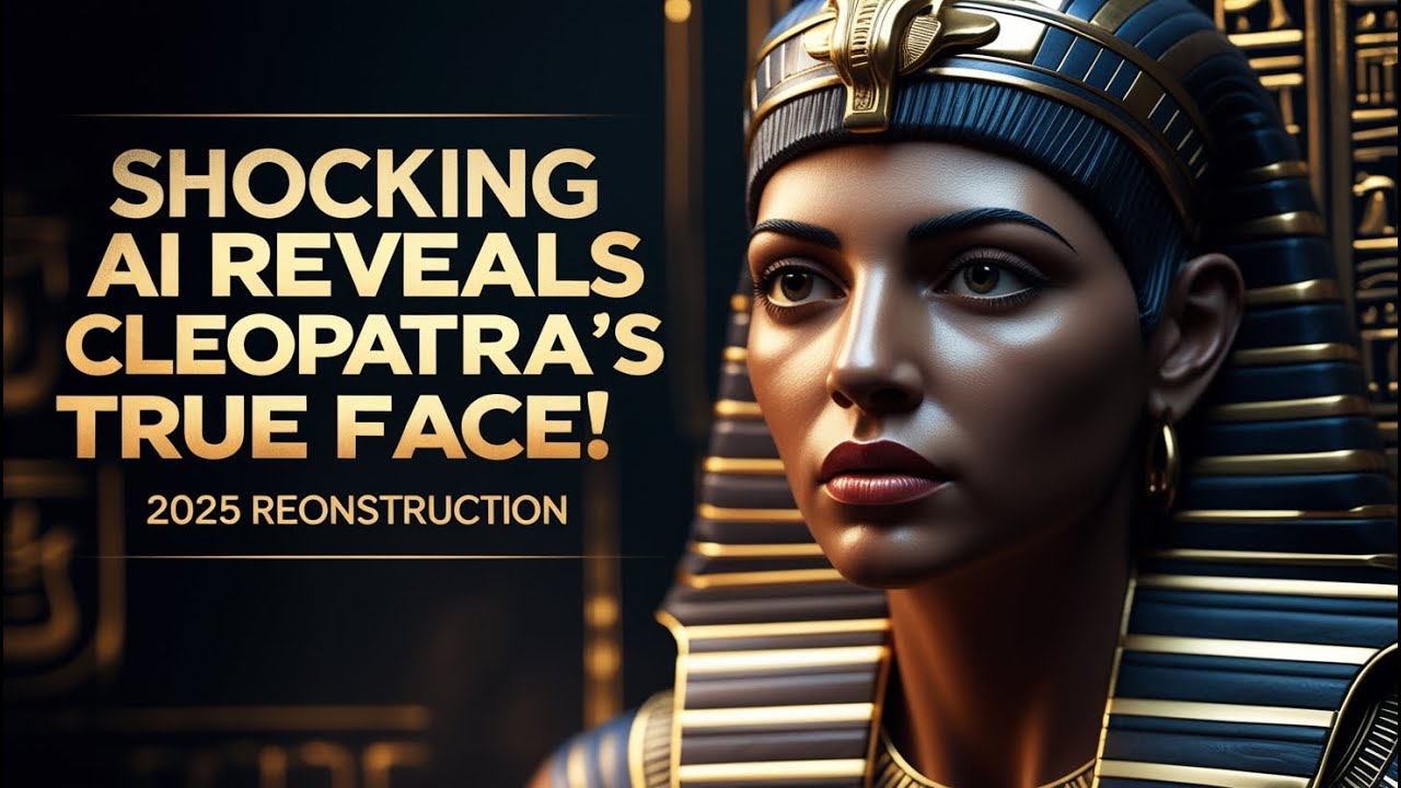 Истинное лицо Клеопатры раскрыто в 2025 году благодаря реконструкции с помощью ИИ!
