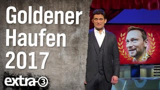 Preisverleihung des Goldenen Haufens 2017