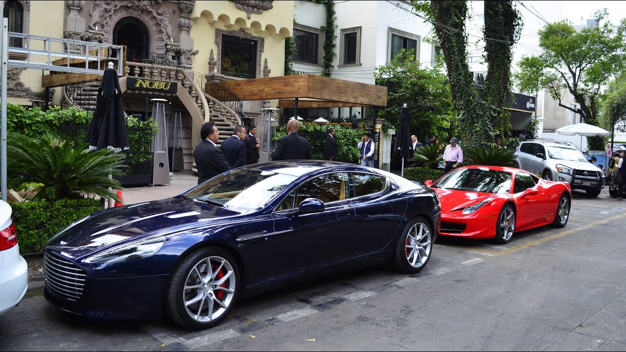Ferrari 458 Italia & Aston Martin Rapide S Ciudad de