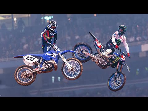 Chad Reed Riding His '04 Championship Bike at St Louis Supercross 2022
