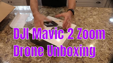 New DJI Mavic 2 Zoom With Smart Controller Unboxing